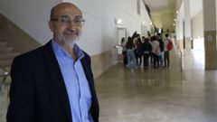 Celso Rodr�guez, presidente de la CIUG y representante de la USC en esta comisi�n interuniversitaria