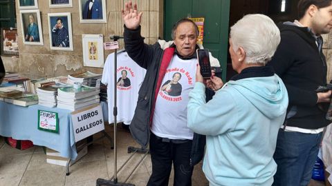 Caita Brava, en la Feira do Nadal de Celanova.