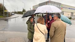 Visita al pol�gono industrial de Vilar do Colo