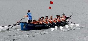 La trainera patroneada por Fran Gonz�lez realiz� una champa memorable en aguas donostiarras.