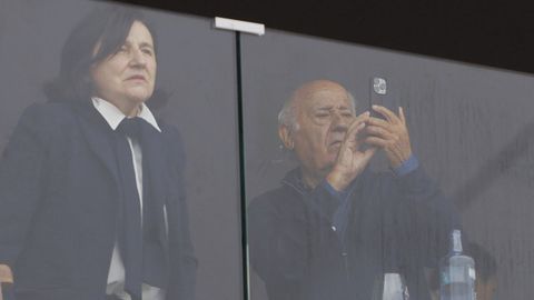 Carmen Echevarría y Amancio Ortega