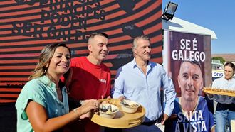 El jugador del Celta Iago Aspas protagoniza la nueva campa�a del Mejill�n de Galicia.