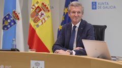 El presidente de la Xunta, Alfonso Rueda.