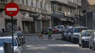 Imagen de la calle Sagrada Familia de A Corua