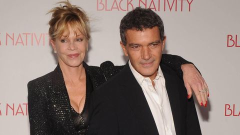 Melanie Griffith y Antonio Banderas, en una fotograf�a del 2013