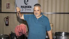 La caseta de Javier Ferreiro fue la primera en recibir a comensales ya este s�bado