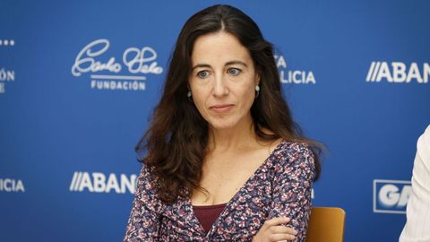 La realizadora ngeles Huerta en el Festival Internacional de Cine de Ourense en una imagen de archivo