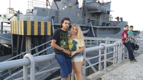 Cleide Lopes convenci� a su marido, Gonzalo, de Santiago de Compostela, a que se fuese a vivir con ella a la ciudad de Bel�m