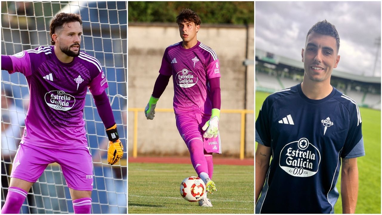 Tres candidatos pelearán por defender la portería del Racing de Ferrol