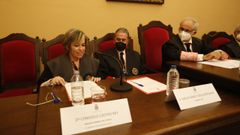 Consuelo Castro, en el momento de inaugurar el curso