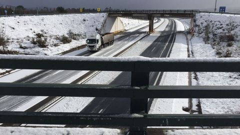 Nieve en As Pontes