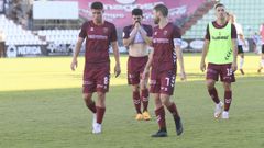 Imagen de archivo del partido del Pontevedra en M�rida