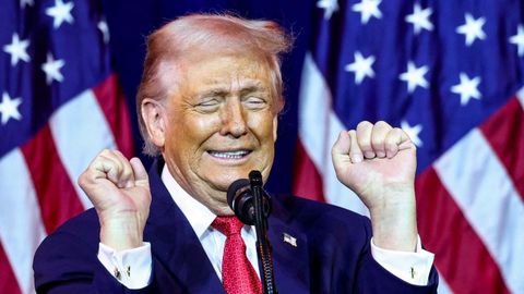 Trump este martes durante su intervenci�n