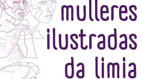 Cartel de Mulleres ilustradas da Limia