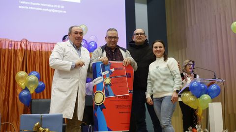 Servicio M�vil fue premiado en el Concurso de Decoraci�n de Nadal del HULA.
