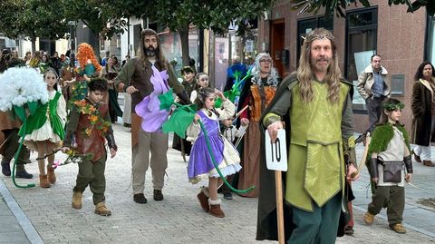 Desfile de entroido en A R�a de Valdeorras.