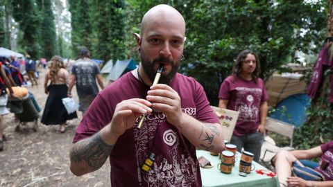 Buen ambiente en el festival de Ortigueira