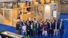 El equipo de Congalsa durante su participaci�n en Conxemar el pasado a�o.