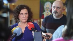 La viceconsejera de Derechos Ciudadanos del Principado, Beatriz Gonzlez Prieto (i), y el director general de Consumo, Faustino Zapico (d), informan sobre la futura ley autonmica de bebidas energticas y las modificaciones de la Ley de Consumidores y Usuarios del Principado