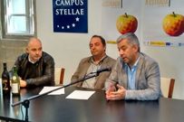 Santiago acogi� ayer la presentaci�n de la Feira da Sidra.