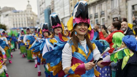 Desfile de carnaval en A Coru�a