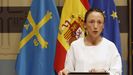 Melania  Alvarez, portavoz del Gobierno del Principado y consejera de Derechos Sociales y Bienestar.