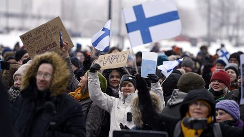 Las calles en Helsinki