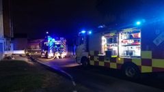 El incidente se produjo en la calle Domir�n, en O Alto, sobre las dos y media de la ma�ana