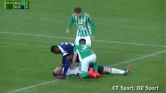 As� salv� la vida Francis Kon� al portero rival