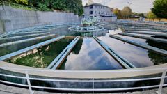 La potabilizadora de agua de Vigo, gestionada por Aqualia