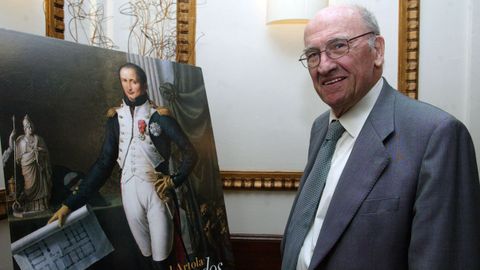 El historiador Miguel Artola