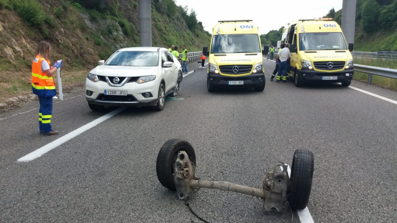Un muerto en un accidente de tráfico en la A-52