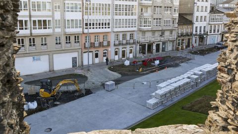 La imagen de la calle desde A Mosqueira cambiar� notablemente
