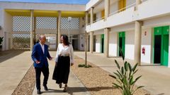 Foto de archivo de�la inauguraci�n de la residencia para trabajadores temporeros de Lepe