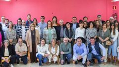 Socios de Cohempo de distintos sectores con el alcalde y la concejala del �rea