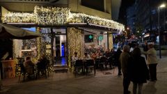 As� luce Ourense gracias al esp�ritu navide�o de comercios y cafeter�as