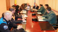 La junta local de seguridad de Ver�n se reuni� ayer