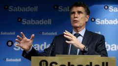 Jaume Guardiola, director del Banco Sabadell.
