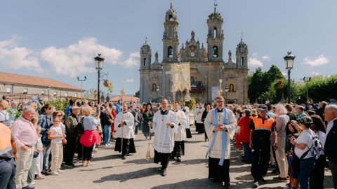 Procesin en Los Milagros