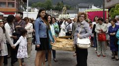 Imagen de archivo de la procesin de San Antn en Fontei (A Ra de Valdeorras)