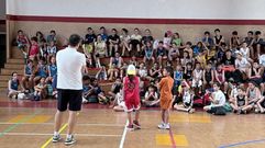 Gonzalo Rodr�guez, en el Campus Peleteiro