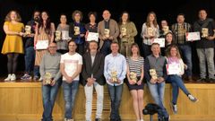 Imagen de archivo de la entrega de premios de la edici�n 2019