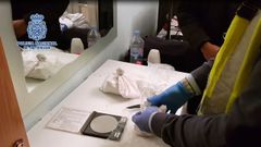 La Polic�a Nacional detiene a 10 miembros de una grupo organizado dedicado al tr�fico de coca�na en Asturias