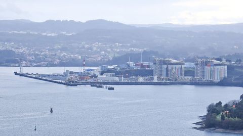 Planta de gas de Reganosa en Mugardos