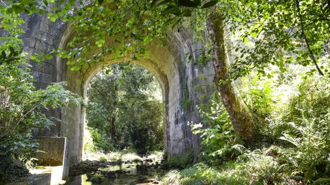 El Puente de Malvar, en Cerponzóns, es una de las construcciones presentes en la lista roja de Patrimonio