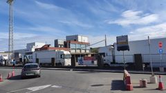 Transporte y camiones en las inmediaciones del puerto de Avils