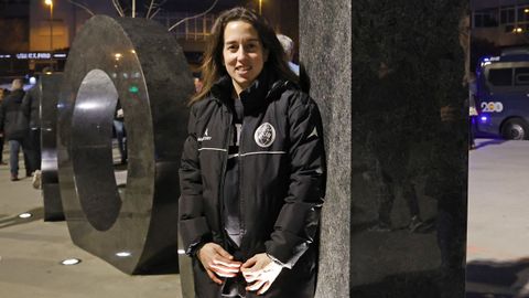 Mar Fern�ndez, jugadora del Bembrive de f�tbol sala.