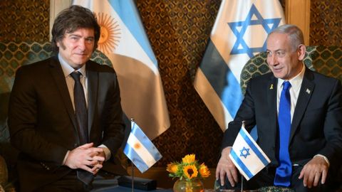 Milei y Netanyahu en Jerusal�n