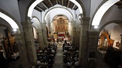 Foto de archivo de una actuacin en la iglesia parroquial focense