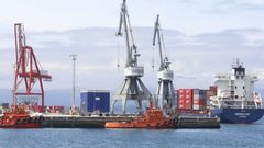 Imagen de archivo del puerto de Vilagarc�a